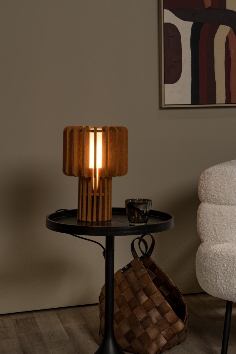 Lucide ROLLO - Stolná lampa - 1xE27 - Terakota